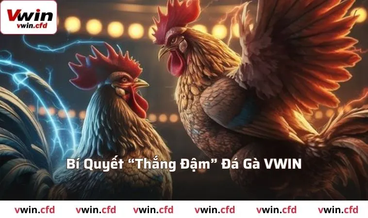 Bí quyết “thắng đậm” khi chơi cá cược đá gà VWIN